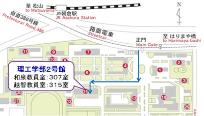 キャンパスマップ