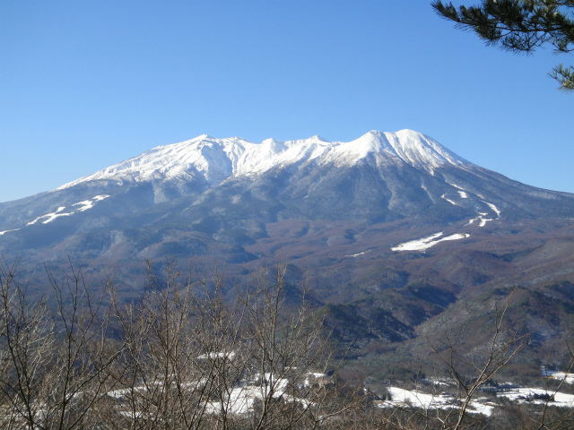 冬の御嶽山