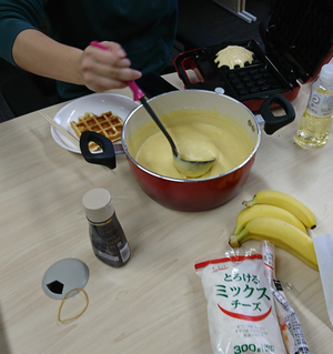 さあ焼きますよ