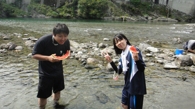 8月川調査